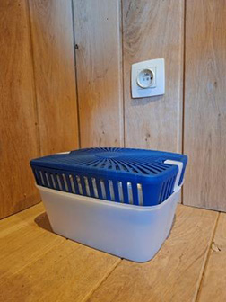 De vochtvreter in uw tuinhuis